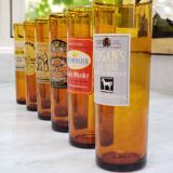 Vintage whiskey glasses in their box