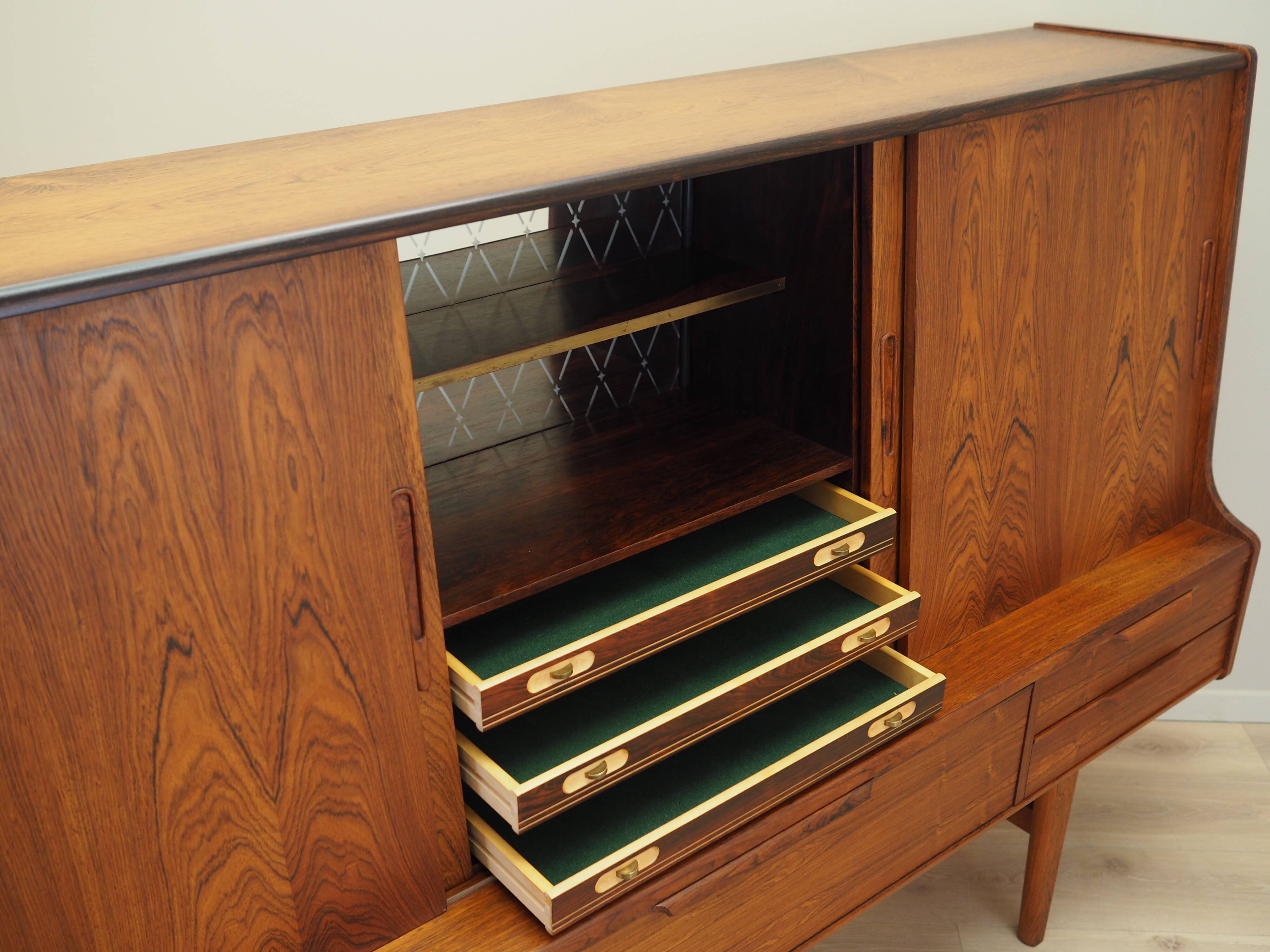 Enfilade en palissandre, design danois, années 1960, fabriqué par Luno Møbler