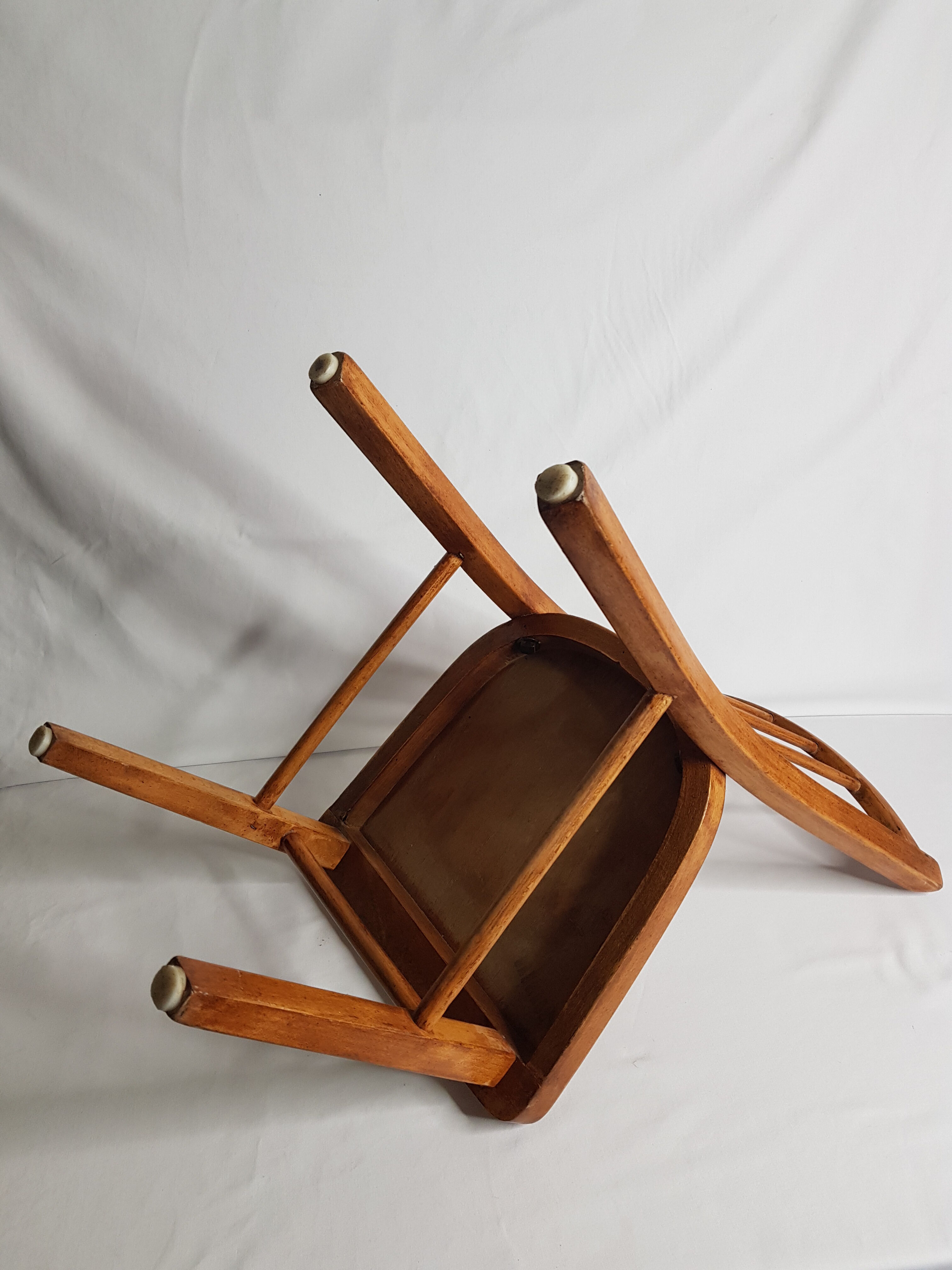 Baumann wooden child chair 1950