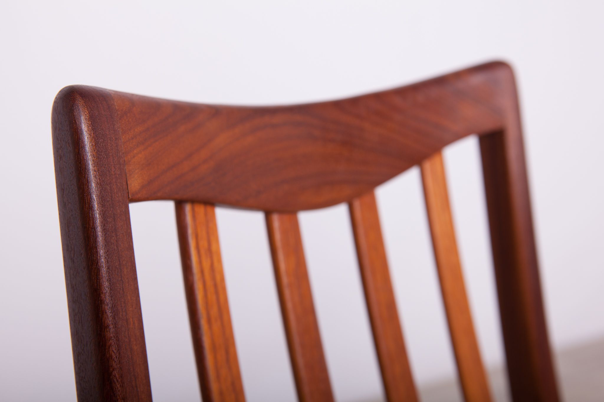 Vintage teak & leather dining chairs by Leslie Dandy for G-Plan, 1960s