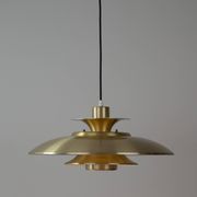 Lampe à suspension vintage danoise Lyskaer par Bent Nordsted, 1980