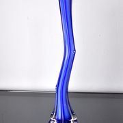Blue soliflore in murano glass, italy, 1960
