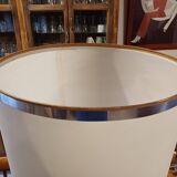 Vintage 1970s White Opaline Lamp