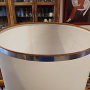 Vintage 1970s White Opaline Lamp