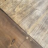 Two-sided central island counter in pine 220cm