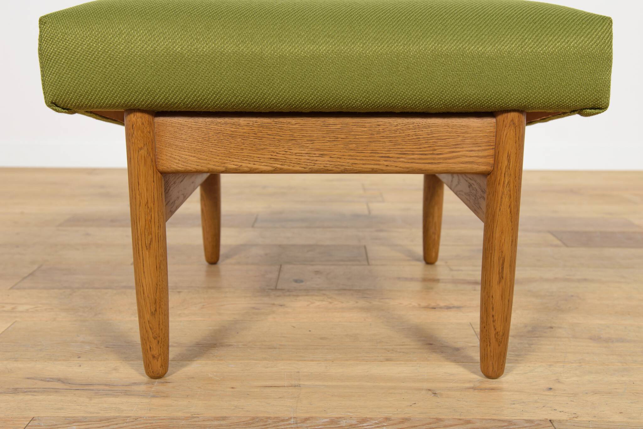 Oak Model J 65  Stool  by Ejvind A. Johansson for FDB Møbler, Denmark, 1950s