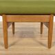 Oak Model J 65  Stool  by Ejvind A. Johansson for FDB Møbler, Denmark, 1950s
