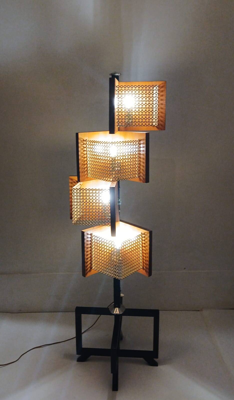 Rare modernist vintage floor lamp