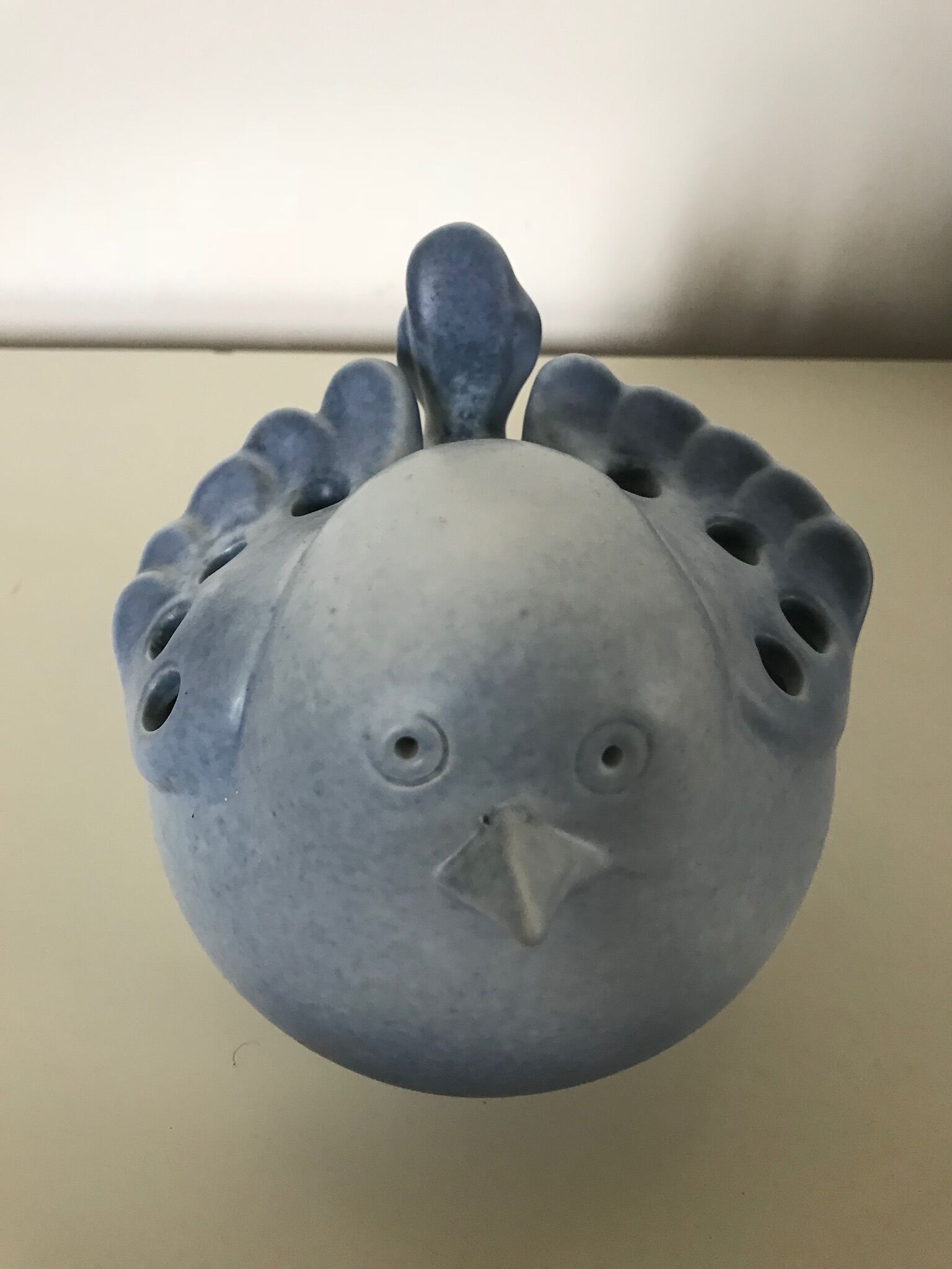 Ceramic bird creation virebent 60s