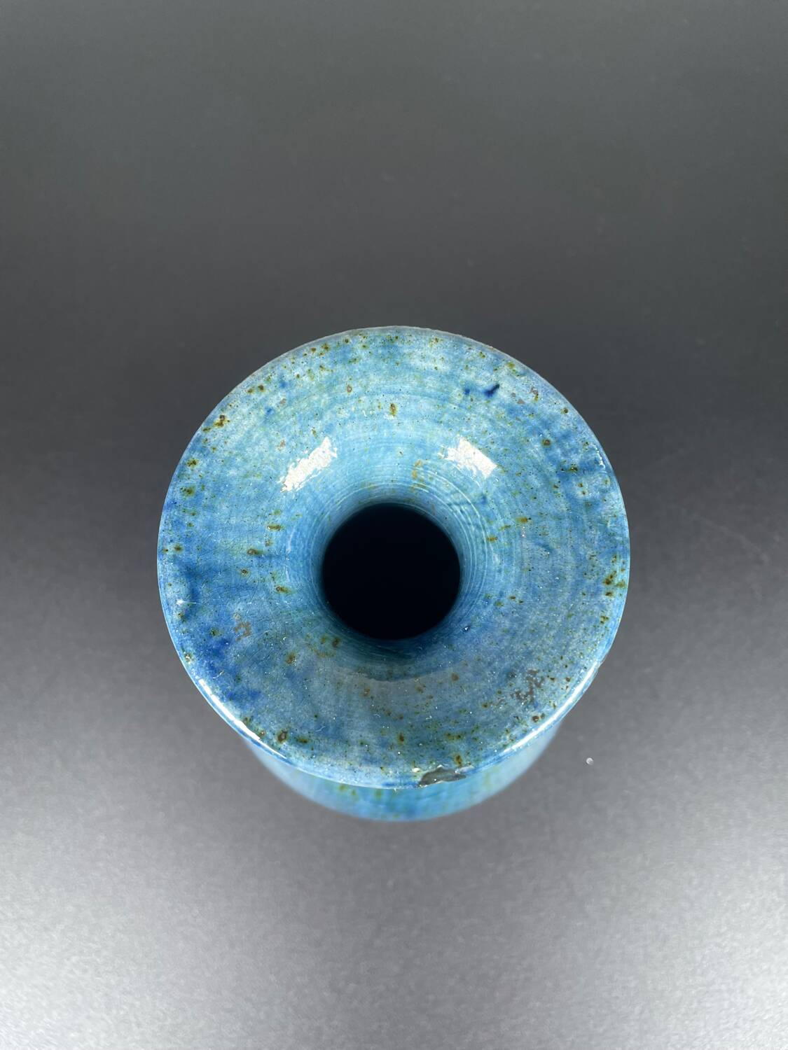 Blue vase