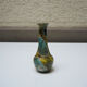 3 anciens vases soliflores en céramique signés