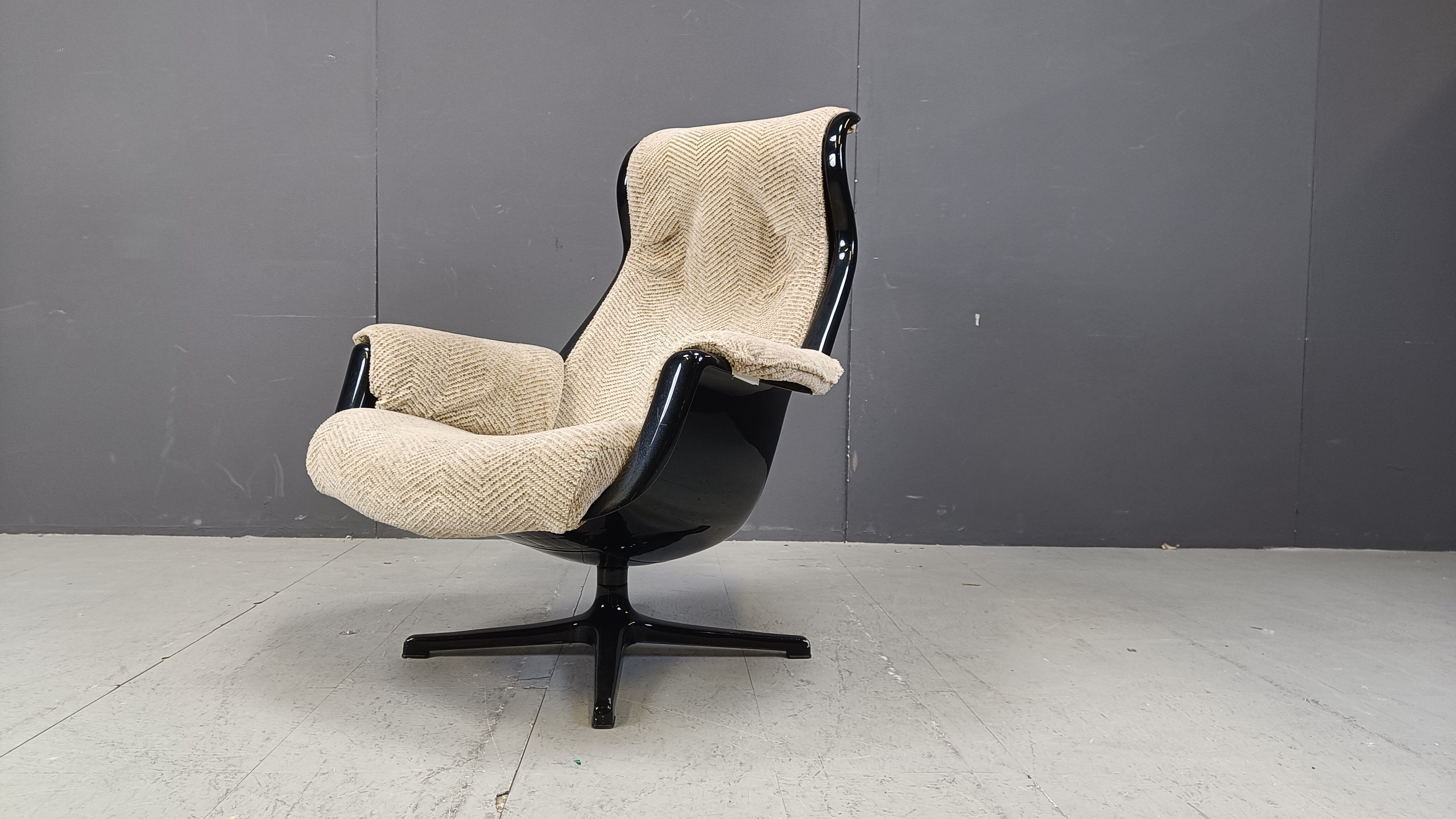 Mid-century space age galaxy armchair by Alf Svensson for Dux, 1968