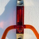 Ensemble de 4 accessoires de salle de bain Burnt Orange 1970s