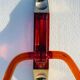 Set of 4 Burnt Orange 1970s Bathroom Accessories