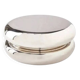 Table basse macaron fleur Delesalle chrome