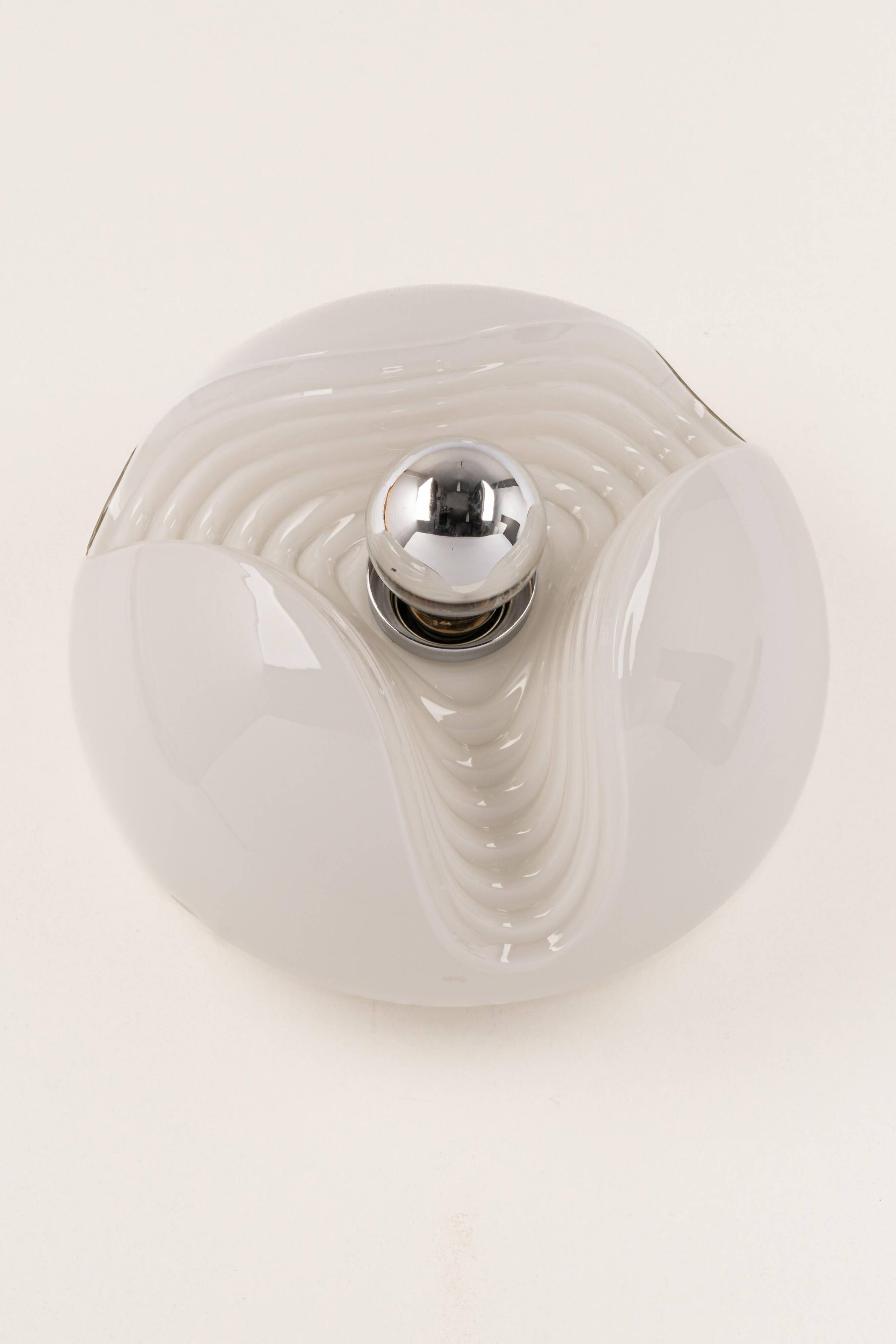 Large wall lamp by Koch & Lowy by Peill & Putzler, Germany, 1970s.