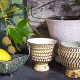 Duo of sacrificed ceramics Pottery by Pieter Groeneveldt 60s