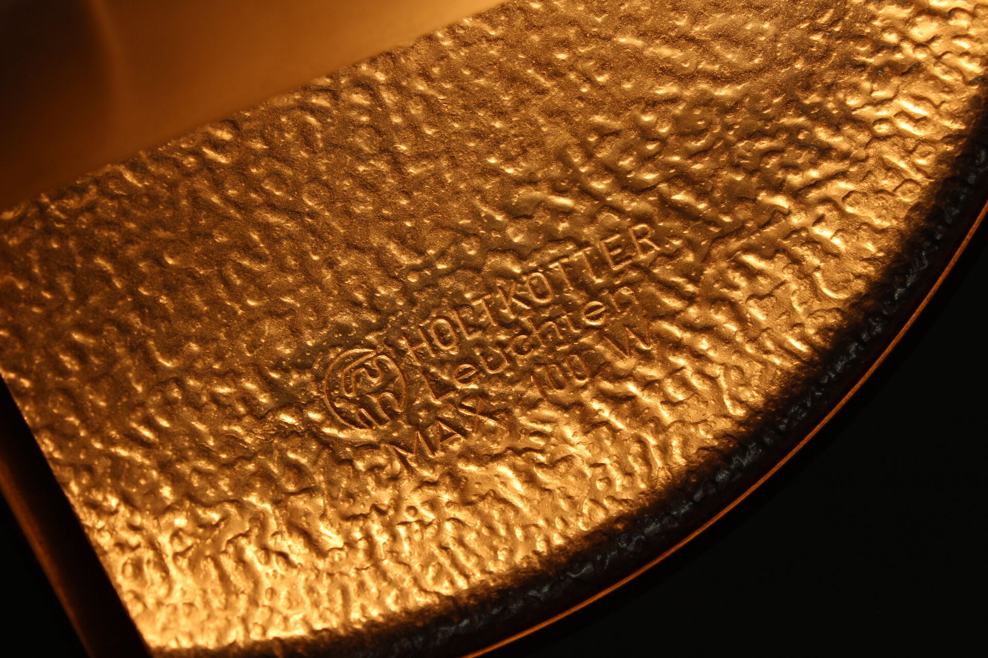 Brass Floor Lamp from Holtkötter Leuchten, 1980s