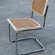Cesca design chair b32 model in chrome