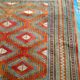 Old oriental rug made hands 280x195cm