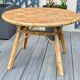 Former vintage rattan lounge