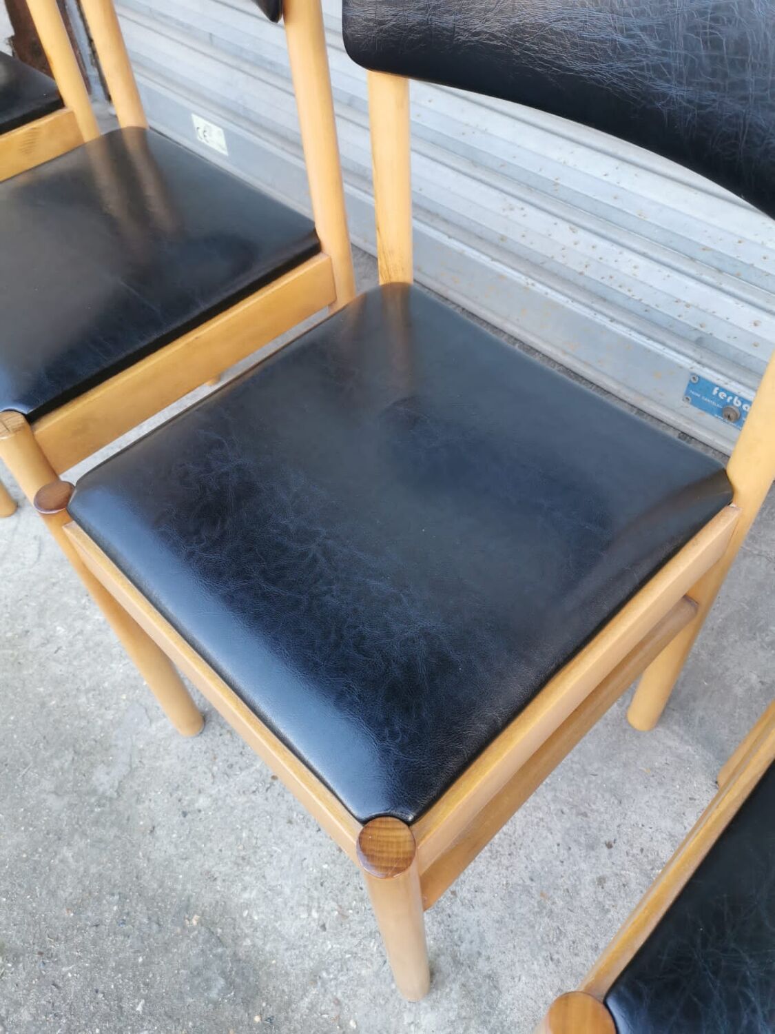 Set of 4 Baumann Scandinavian chairs