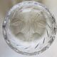 Vide poche en cristal