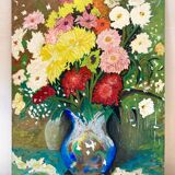 Flower bouquet painting