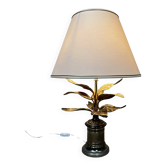 Lampe de table 'palm' vintage Hollywood Regency