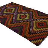 Anatolian handmade kilim rug 294 cm x 180 cm