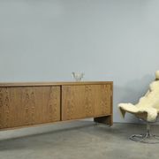 Buffet vintage de style néerlandais moderne avec finition wengé, années 1980