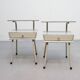 Set vintage nachtkastjes Wim Rietveld voor Auping