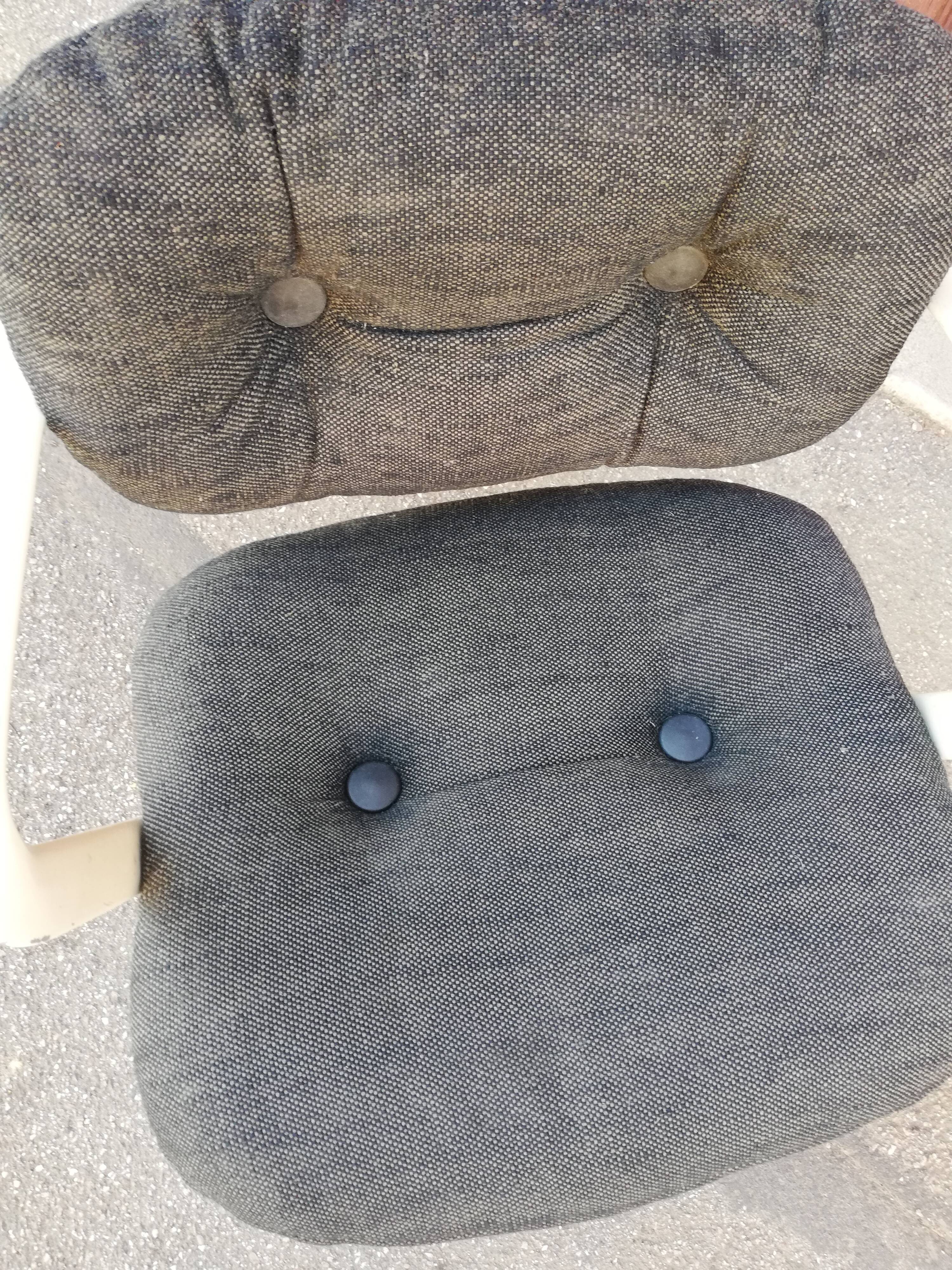 Armchair on wheels by Morrison & Hannah edition Knoll