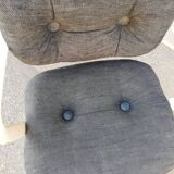 Armchair on wheels by Morrison & Hannah edition Knoll