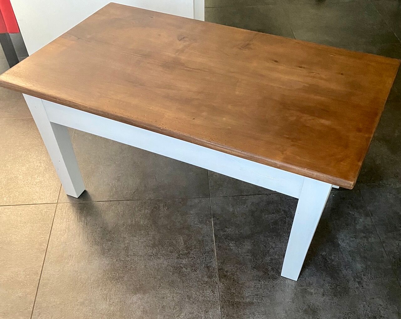 Solid wood coffee table