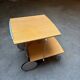 Raul Barbieri and Giorgio Marianelli adjustable light wood bar trolley