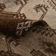 3x10 Dark Brown Oriental Persian Runner Rug 87x302Cm SK 21984