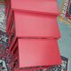 Lot de 3 tables gigognes d'esprit chinoise