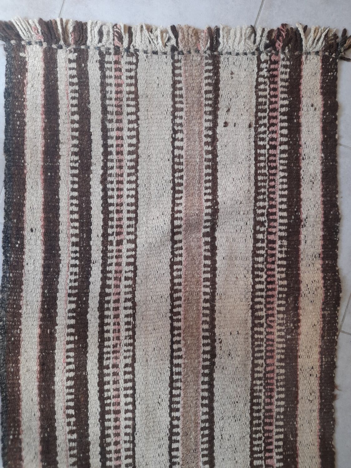 Exceptional XXL Berber gallery 5.50m kilim