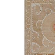 Vintage Turkish hand-knotted rug 141x146 cm
