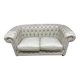 Véritable canapé Chesterfield vintage
