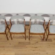 Mid-Century Teak Dining Chairs, Denmark 1960s, Set of 4