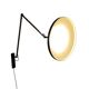 Wim Rietveld for Gispen 4050 'Panama ' lamp in Black, 1955