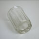 Lot of 3 thick glass jars
