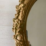 Gilded plaster frame