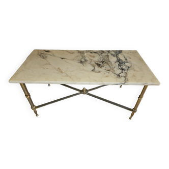Table basse rectangulaire marbre