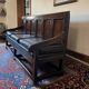 Vintage rustic wooden bench / antique bench