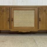 Art deco oak sideboard
