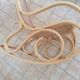 Rocking-chair bois et cannage