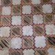 Handmade antique American hooked rug 180cm x 241cm 1880s